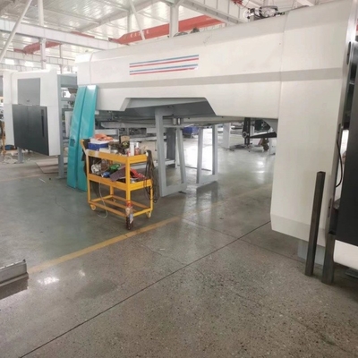 Flexoprinting Lipat Mesin perekat Karton Produksi Line 350m Per Min