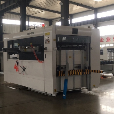 980mm Semi Automatic Die Cutting Machine Boxboard Peralatan pemotongan mati dengan kontrol PLC