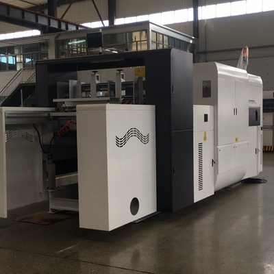 Precision corrugated board Die Cutting Machine dengan sistem kontrol PLC