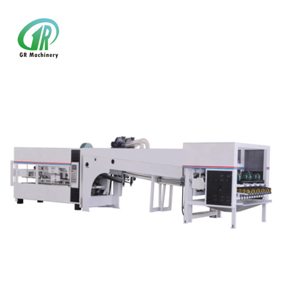 Profesional 2600 Flexo Folder And Gluer Mesin maju