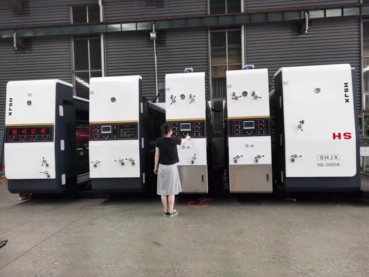 OEM 5 Color Corrugated Cardboard Box Manufacturing Equipment Manufacturing Plant