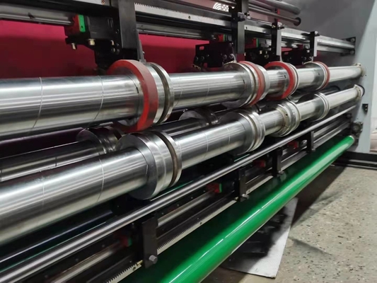 OEM 5 Color Corrugated Cardboard Box Manufacturing Equipment Manufacturing Plant