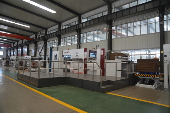 MYQ1650 Otomatis Pimpin Edge Feeder Die Cutting dan Creasing Mesin