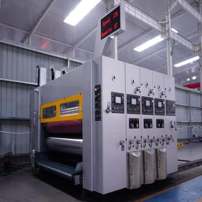 Mesin pemotong mati otomatis untuk kotak karton