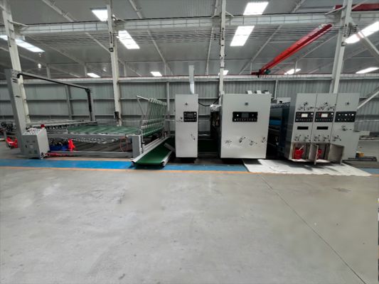 Mesin Pencetakan Kardus Goresan Ekstra Besar Mesin Pencetakan Fleksi Rotary Slotting Die Cutting