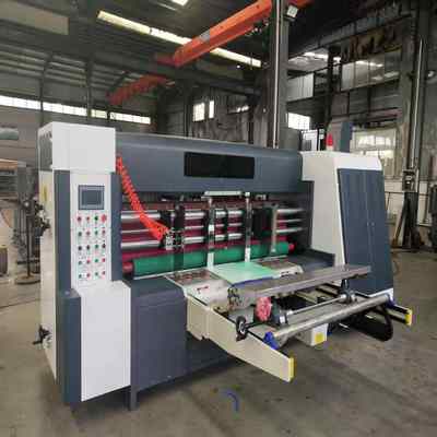 Kecepatan Mekanik Maks. 150m/menit Perangkat Slotting Bergelombang untuk Slotting yang Konsisten dan Presisi