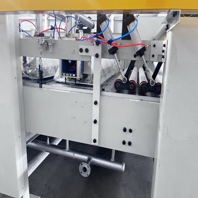 Garis produksi papan bergelombang dengan dua sisi dengan sistem koreksi 2 kelompok