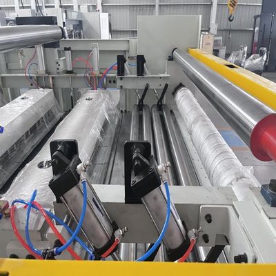 Lini Produksi Pelat Tekanan Tipe Mengambang Double Facer Papan Bergelombang Dengan Tekanan Udara 0.5—0.6Mpa