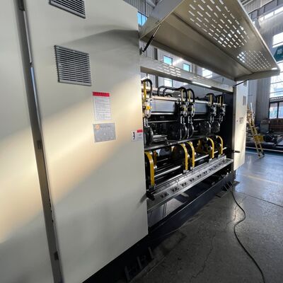 Max lebar 2500 mm Auto Feed Thin Blade Slitter Scorer Machine Untuk papan bergelombang Ideal untuk pemotongan yang tepat dan scoring aplikasi