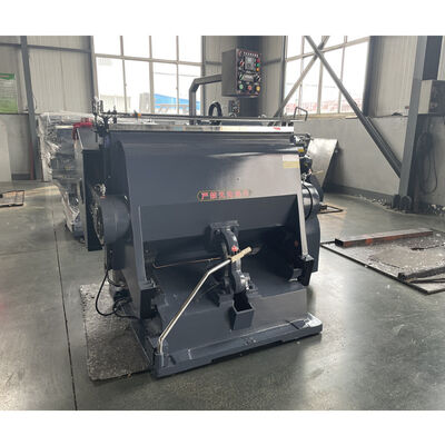 Hengshui Motor Corrugated Karton Die Cutting Machine Max Efektif Ukuran 1200 X 830mm Kecepatan Kerja 20 pukulan Per Menit