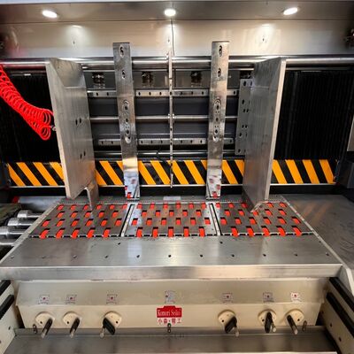 Corrugated Carton Flexographic Printing Machine Double Slotter Rotary Die Cutter