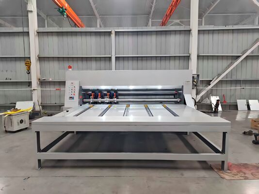 Mesin Slotter Rotary Bergelombang Kontrol Elektrik dengan Kecepatan 80 pcs/menit dan Kedalaman Slotting 350*600mm