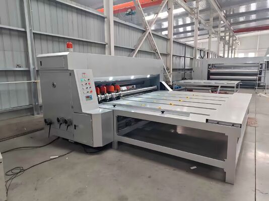Mesin Slotter Rotary Bergelombang Kontrol Elektrik dengan Kecepatan 80 pcs/menit dan Kedalaman Slotting 350*600mm untuk Industri Pengemasan