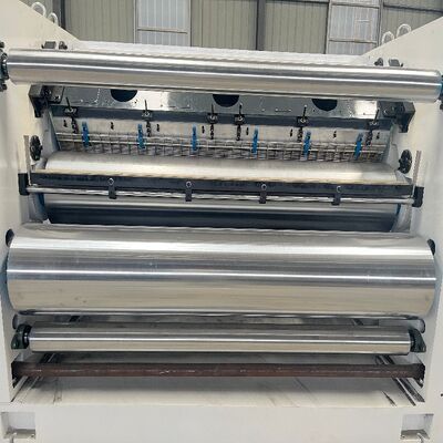 SF D280S 1400 Model Mesin Corrugation Single Facer Hood Struktur hisap Jenis tanpa jari