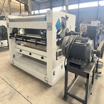 Mesin Single Facer Uap untuk Produksi Karton Bergelombang Model 1400 Rol Bergelombang Paduan