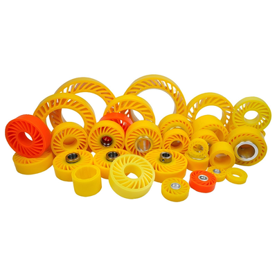 Ketahanan High Wear Polyurethane Sun Wheel dengan ketahanan yang luar biasa untuk tidak merusak permukaan kertas di mesin kertas