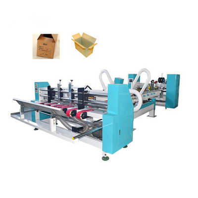 SC2600 Vakum Otomatis Folder Gluer Stitcher Mesin Kemasan Kotak Bergelombang