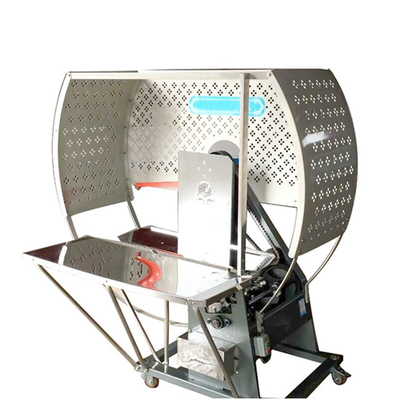 Pe Bunding 1200mm Carton Box Packing Strapping Machine Kontrol Mekanik Semi Otomatis
