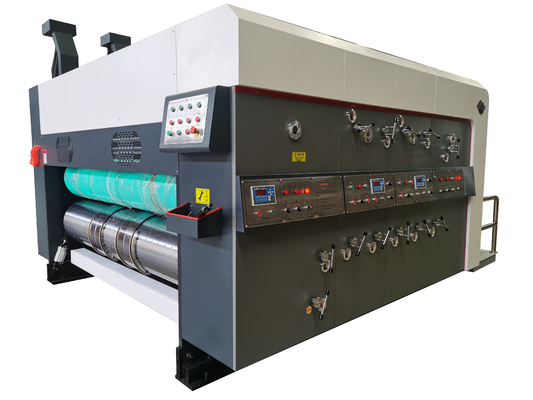 Mesin Cetak Flexo Karton Mesin Slotter Printer Flexo Kotak Mesin Printer Flexo