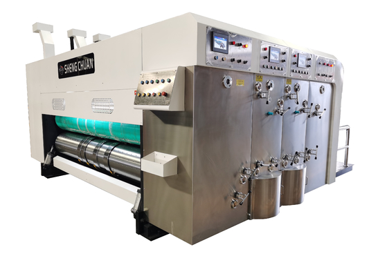 Karton Bergelombang Karton Kotak Penumpuk Karton Bergelombang Printer/Slotter/Die Cutter