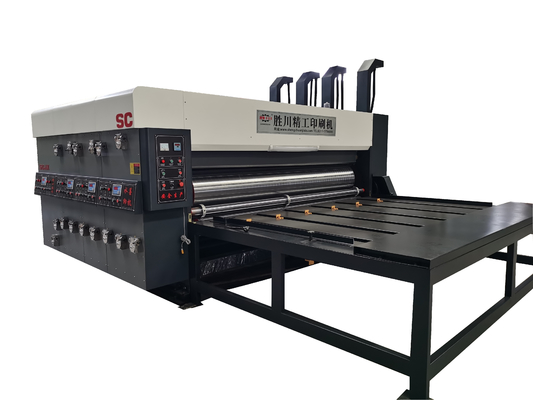 Wide Web Rotary Corrugated Carton Flexo Printing Machine 60pcs / Min