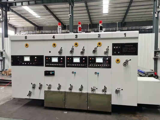 Mesin Die Cutter Slotter Printer Flexo Untuk Kotak Bergelombang