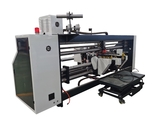 Semi Otomatis Ukuran Besar Karton Bergelombang Jahitan Double Sheets Nailing Machine