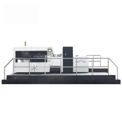 Semi Otomatis 1060 Karton Bergelombang Die Cutting Machine Platen Punching Creasing Embossing