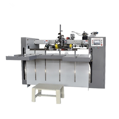 3 Layers PLC Mesin Pembuat Kotak Karton Gerun Jahitan Karton