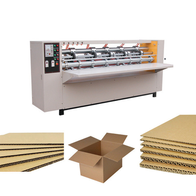Lembar Karton Tipis Blade Slitter Scorer Singlefacer