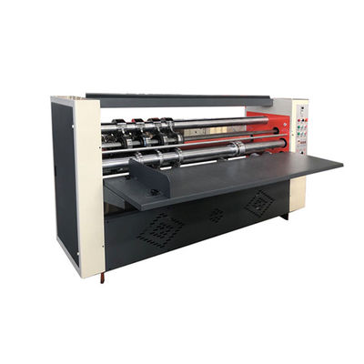 80-180m/min Kecepatan Slitter Scorer Bilah Ringan dengan Bilah Ringan 1mm dan Fungsi Prepressing untuk Slitter Scorer Corrugated