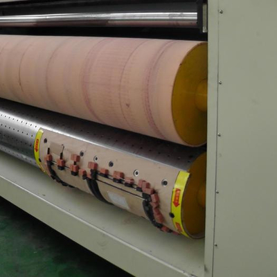 Mesin Pemotong Mati Bergelombang Semi Otomatis Rotary Die Cutter 2400