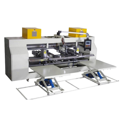 Mesin Stapler Kotak Karton Semi Otomatis 2600 Drive Servo Ganda Industri