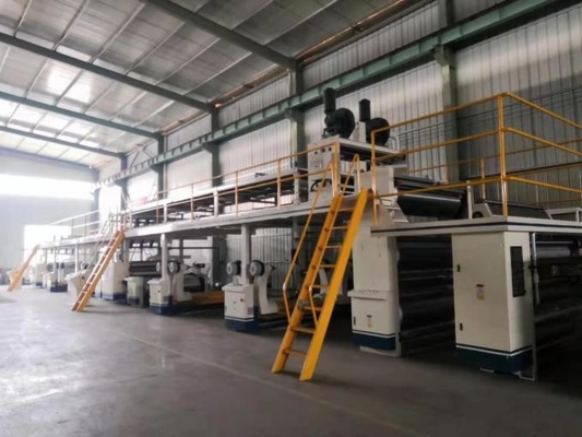 Lembaran Karton 5 Ply Lini Produksi Karton Bergelombang C Flute